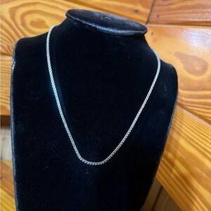 Elegant Silver Chain Necklace